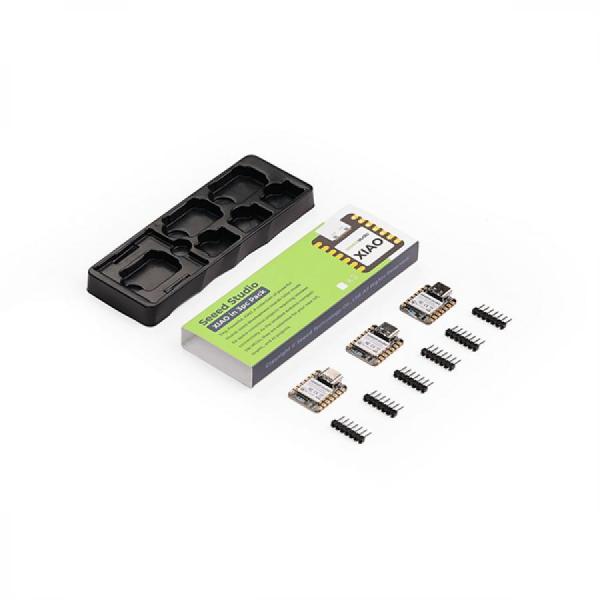 디바이스마트,오픈소스/코딩교육 > 파이썬/IoT 개발 보드 > Seeedstudio XIAO > XIAO 보드,Seeedstudio,Seeed Studio XIAO nRF52840 (3PCS) [102010571],3개 팩 / Bluetooth 5.0 및 NFC 의 무선 연결을 지원하고 초 저전력 소모로 작동 / FPU가 탑재된 ARM® Cortex®-M4 / 입력 전압 : 5V