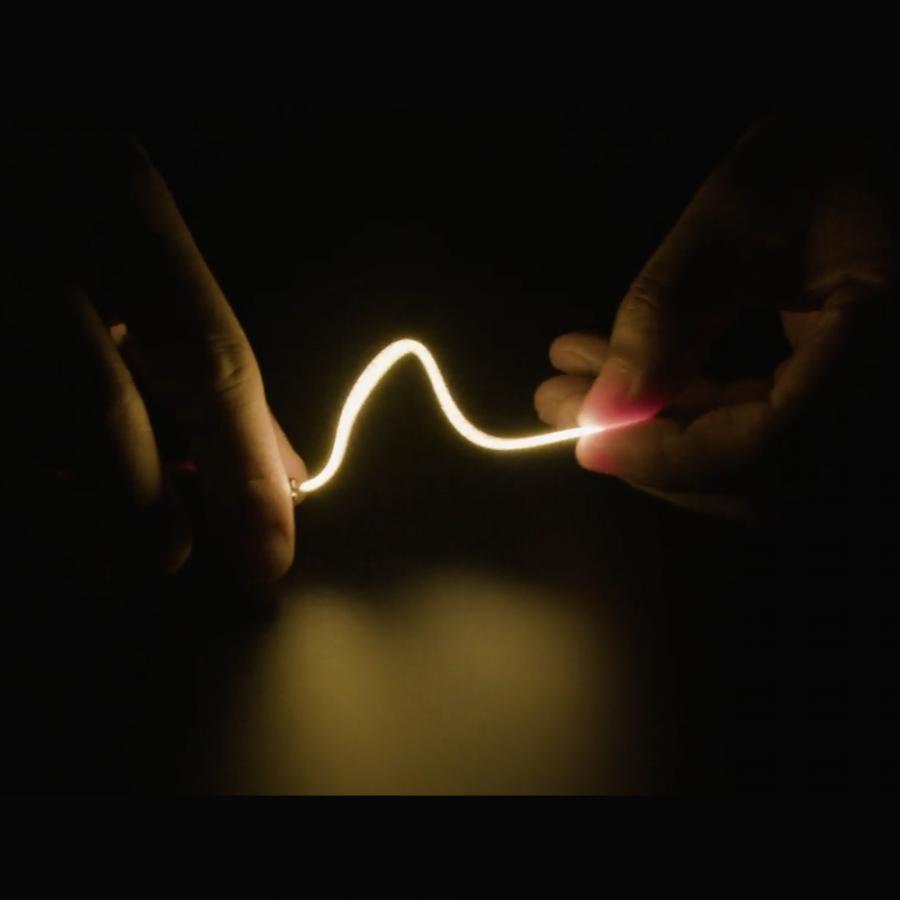 Single ended nOOds - 128mm long Flexible LED Filament - Natural White 3V [ada-6137]