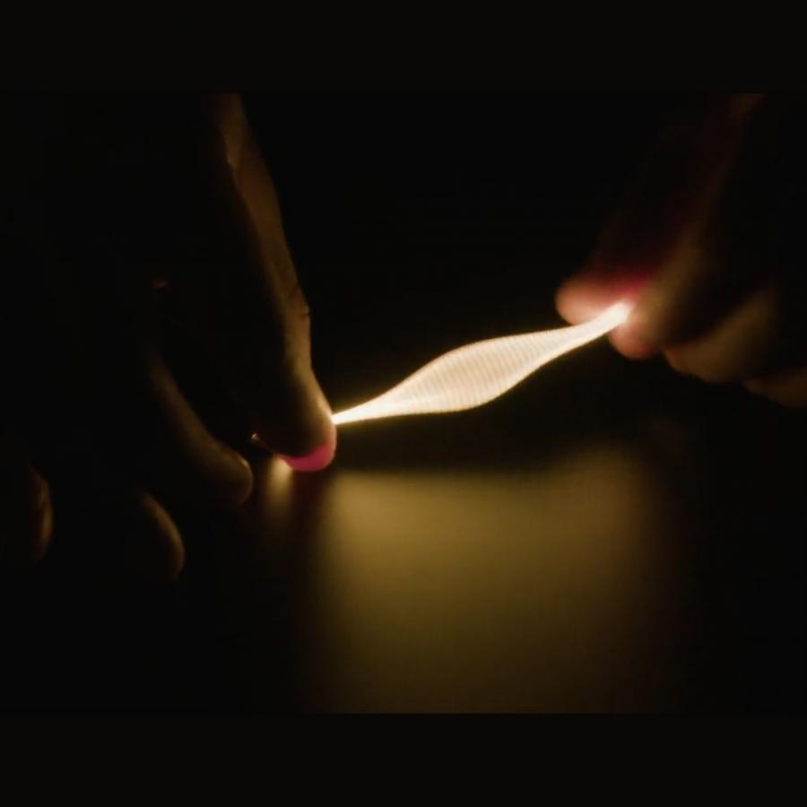 Single ended nOOds - 128mm long Flexible LED Filament - Warm White 3V [ada-6135]