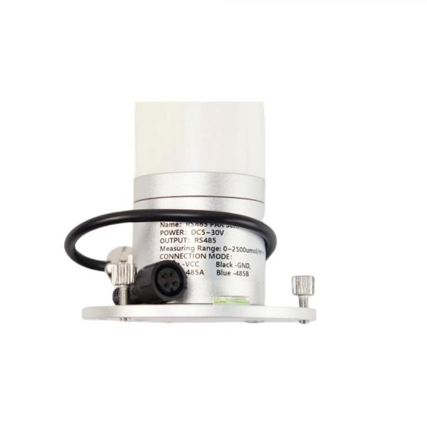 디바이스마트,센서 > 광센서 > 산업용 광센서 > 포토센서,DFROBOT,RS485 광합성 활성 방사선(PAR) 센서(400-700nm) [SEN0641],빛의 양 측정 / 범위 : 400-700nm / 햇빛을 입사 복사의 강도에 직접 비례하는 전압 신호로 변환 / 방진 커버 장착 / 전원 공급 : DC 5-30V / 작동 전류: ＜10mA / 작동 온도: -25°C ~ +60°C