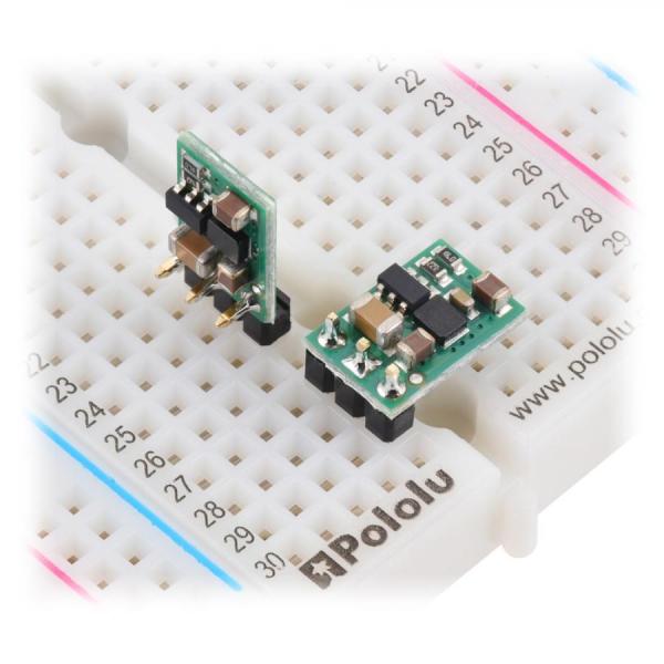디바이스마트,MCU보드/전자키트 > 전원/신호/저장/응용 > 레벨컨버터/전압관리,Pololu,3.3V, 500mA Step-Down Voltage Regulator D45V5F3 #5432,출력 전압 : 3.3V / 최대 출력 전류 : 700mA / 입력 전압 범위 : 4V ~ 65V / 크기 : 0.3 x 0.45인치