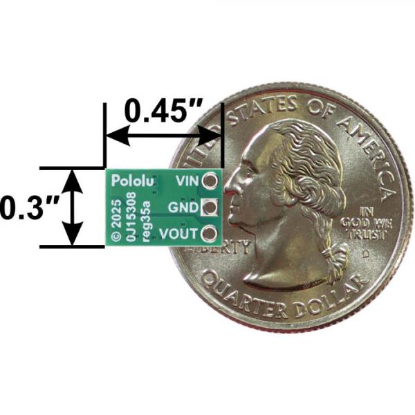디바이스마트,MCU보드/전자키트 > 전원/신호/저장/응용 > 레벨컨버터/전압관리,Pololu,5V, 500mA Step-Down Voltage Regulator D45V5F5 #5433,출력 전압 : 5V / 최대 출력 전류 : 700mA / 입력 전압 범위 : 5.2V ~ 65V / 크기 : 0.3 x 0.45인치