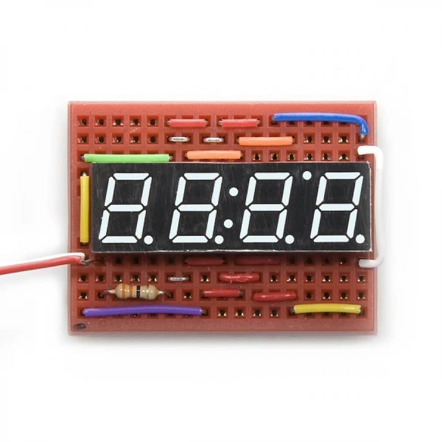 7-Segment Display - 4-Digit (White) [COM-10931]
