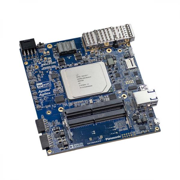 디바이스마트,MCU보드/전자키트 > 프로세서/개발보드 > FPGA,Terasic,Intel Apollo Agilex® SOM [P0714],Apollo Agilex SOM Board, B2E2 / Apollo Agilex ® SOM / 1400K 논리 소자를 갖춘 최신 Intel ® Agilex ® 7 SoC FPGA를 활용하여 성능과 전력 혁신(Stratix 10 시리즈보다 최대 40% 낮은 전력)을 달성