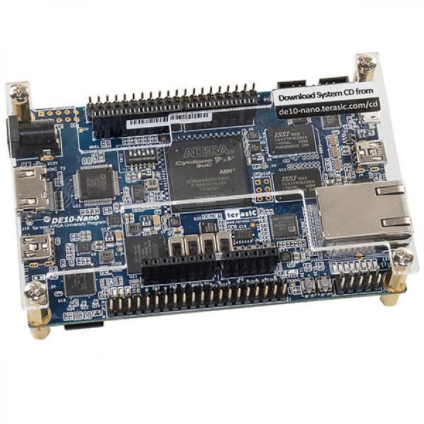 디바이스마트,MCU보드/전자키트 > 프로세서/개발보드 > FPGA,Terasic,Intel DE10-Nano Kit [P0496],DE10-Nano Kit / Intel System-on-Chip(SoC) FPGA를 중심으로 구축된 강력한 하드웨어 설계 플랫폼을 제공 / 고속 DDR3 메모리, 아날로그-디지털 기능, 이더넷 네트워킹 등이 장착