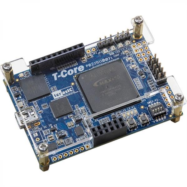 디바이스마트,MCU보드/전자키트 > 프로세서/개발보드 > FPGA,Terasic,Intel T-Core [P0633],T-Core Kit / Intel MAX 10 FPGA / 제어 플레인 또는 데이터 경로 애플리케이션에서 비용 효율적인 단일 칩 솔루션과 최고의 설계 유연성을 위한 업계 최고의 프로그래밍 가능 로직을 제공