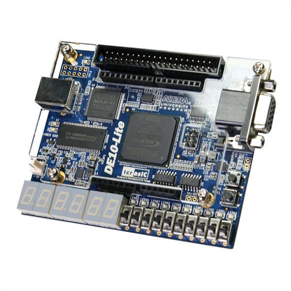 디바이스마트,MCU보드/전자키트 > 프로세서/개발보드 > FPGA,Terasic,Intel DE10-Lite Board [P0466],DE10-Lite Board / Altera MAX 10 기반 FPGA 보드 / 약 50K 논리 요소(LE)와 온다이 아날로그-디지털 컨버터(ADC)를 갖춘 최대 용량 MAX 10 FPGA를 활용