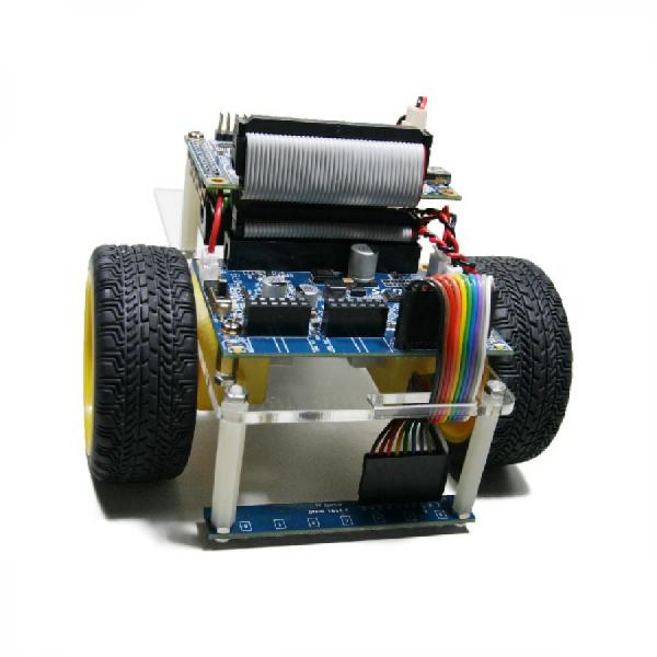 디바이스마트,MCU보드/전자키트 > 프로세서/개발보드 > FPGA,Terasic,Intel A-Cute Car Robotic Kit [P0467],A-Cute Car Robotic Kits / 3륜 로봇 카 키트 / 자동차에는 라인 추적 기능을 구현하여 7개의 라인 추적 센서가 포함된 센서 보드 장착