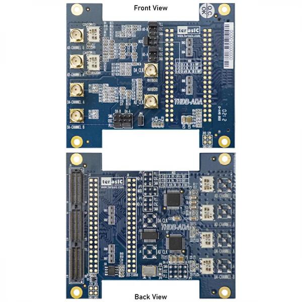 디바이스마트,MCU보드/전자키트 > 프로세서/개발보드 > FPGA,Terasic,Intel Highspeed AD/DA Card [P0007],Highspeed AD/DA GPIO Card / 14비트 해상도와 최대 65MSPS의 데이터 속도를 갖춘 듀얼 AD 채널 / 14비트 해상도와 최대 125MSPS의 데이터 속도를 갖춘 듀얼 DA 채널