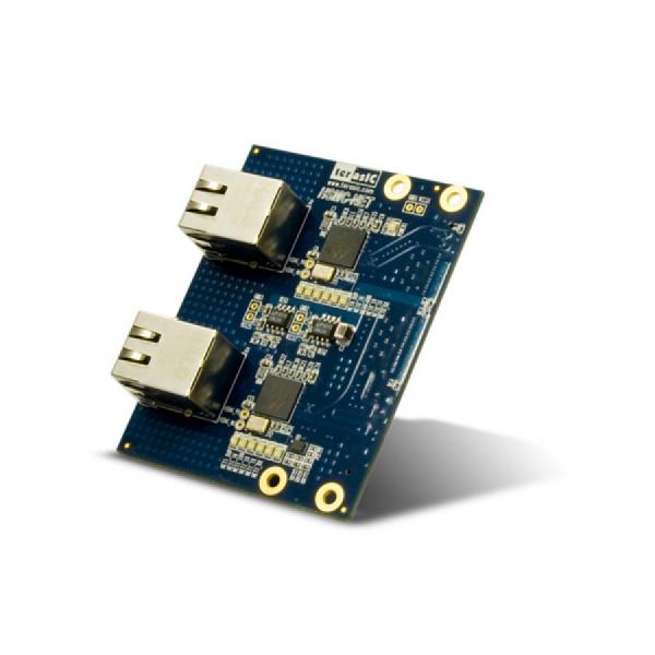 디바이스마트,MCU보드/전자키트 > 프로세서/개발보드 > FPGA,Terasic,Intel ETHERNET-HSMC Card [P0038],ETHERNET-HSMC Card / 고속 메자닌 커넥터(HSMC) 인터페이스가 있는 기가비트 이더넷 트랜시버 / HSMC-NET은 모든 HSMC/HSTC 인터페이스에 연결