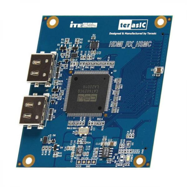 디바이스마트,MCU보드/전자키트 > 프로세서/개발보드 > FPGA,Terasic,Intel HDMI Receiver Daughter Card [P0083],HDMI Receiver Daughter Card / HSMC(High Speed ​​Mezzanine Connector) 인터페이스가 있는 HDMI 수신기 도터 보드 / HSMC 인터페이스를 통해 HDMI 도터 보드를 제어