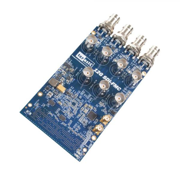 디바이스마트,MCU보드/전자키트 > 프로세서/개발보드 > FPGA,Terasic,Intel 12G SDI-FMC Daughter Card [P0498],12G SDI-FMC Daughter Card / FMC 인터페이스 12G SDI 도터 카드 / SDI 외에도 AES(Audio Engineering Societ) 오디오 인터페이스 및 클록 생성기도 포함