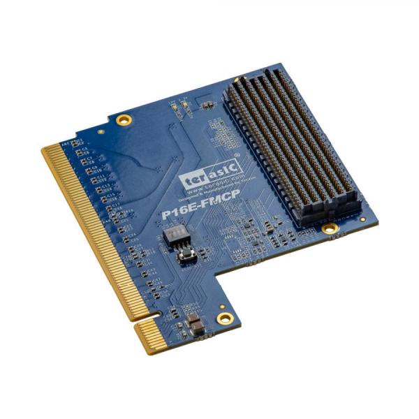 디바이스마트,MCU보드/전자키트 > 프로세서/개발보드 > FPGA,Terasic,Intel P16E-FMCP [P0715],PCIe x16 Endpoint FMC+ Module / FMC+ 커넥터의 트랜시버 채널을 PCIe Edge로 변환 / 최대 PCIe Gen 4 x16을 지원