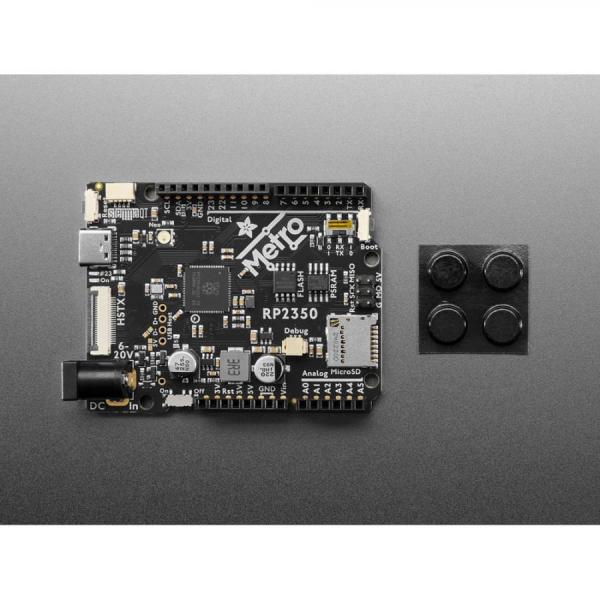 디바이스마트,오픈소스/코딩교육 > 파이썬/IoT 개발 보드 > RP2040/RP2350,Adafruit,Adafruit Metro RP2350 with PSRAM [ada-6267],RP2350 메인 칩 / 150MHz 클럭, 3.3V 로직 / 온보드 RGB NeoPixel / 듀얼 ARM Cortex-M33