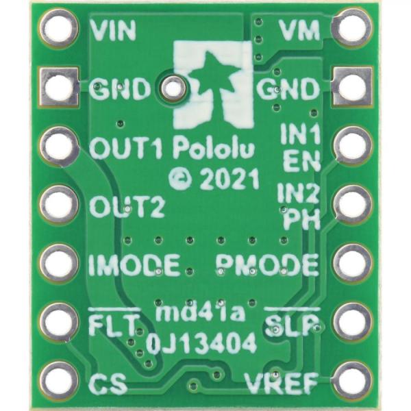 디바이스마트,기계/제어/로봇/모터 > 모터드라이버 > DC모터 드라이버 > 브랜드(Pololu) DC모터 드라이버,Pololu,TB67H453FNG Single Brushed DC Motor Driver Carrier #4971,공급 전압 : 4.5V ~ 44V / 단일 양방향 브러시 DC 모터에 1.3A의 연속 전류 공급 / 1.8V ~ 5V 논리 전압 지원