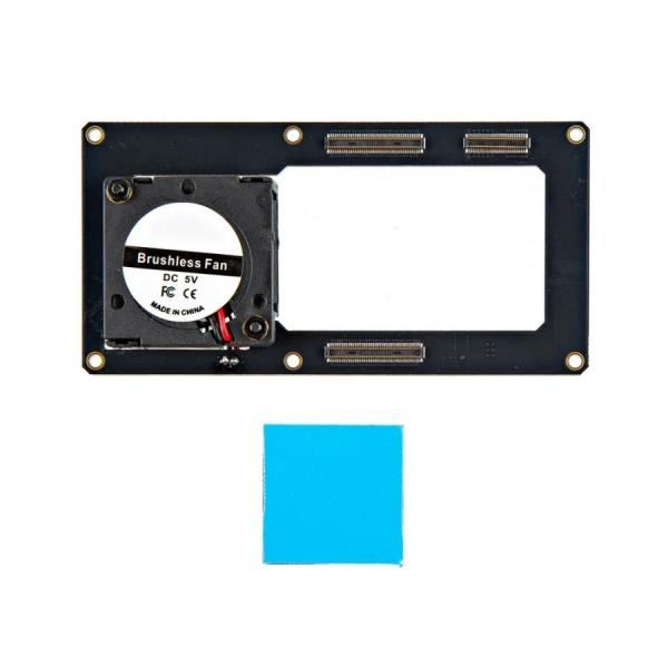 디바이스마트,MCU보드/전자키트 > 프로세서/개발보드 > FPGA,SparkFun,Alchitry Fn V2 [PRT-28006],3x3x1cm 블로워 스타일 팬 / 대형 25x25x5mm 방열판 함께 제공 / 3.3V 레일에서 ~550mA(~1.75W) 소모