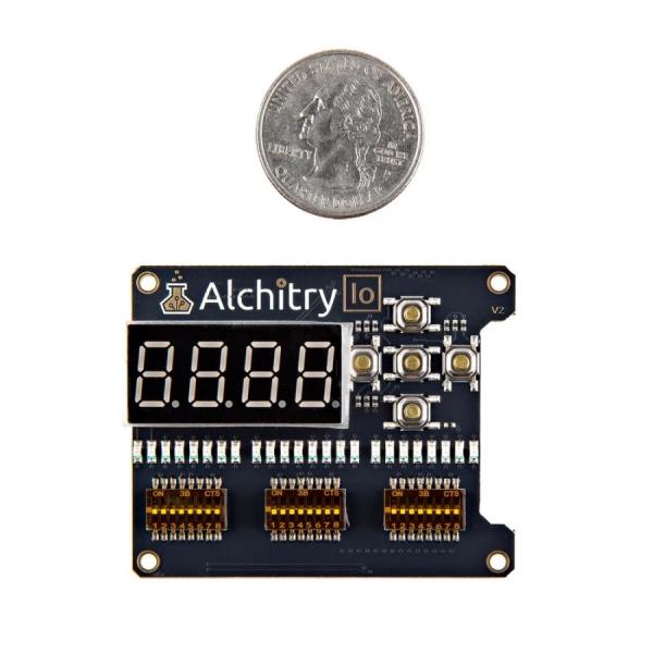 디바이스마트,MCU보드/전자키트 > 프로세서/개발보드 > FPGA,SparkFun,Alchitry Io V2 [DEV-27878],Alchitry V2 폼 팩터 / Au 및 Cu FPGA 개발 보드용
