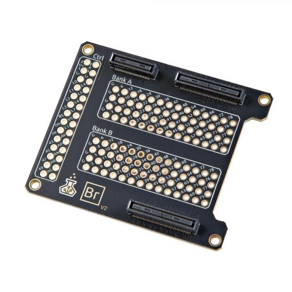 디바이스마트,MCU보드/전자키트 > 프로세서/개발보드 > FPGA,SparkFun,Alchitry Br V2 [DEV-27876],Alchitry 헤더의 모든 신호 핀을 0.1인치 납땜하기 쉬운 구멍으로 나눕니다