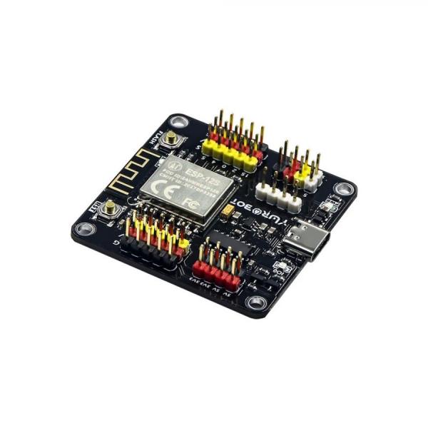 디바이스마트,오픈소스/코딩교육 > 파이썬/IoT 개발 보드 > ESP32,YwRobot,Arduino 호환 ESP8266 IoT 개발보드 [ARD200931],주 컨트롤러: ESP-12S / USB-시리얼 칩셋: CH340 / 전압: 5V / 평균 작동 전류: 80mA / 주파수 범위: 2.4GHz ~ 2.5GHz (2400MHz ~ 2483.5MHz) / SPI Flash 저장 용량: 4MB (32Mbit) / USB 포트: Type-C / 시리얼 통신 속도: 300~4608000bps (기본값 115200bps)