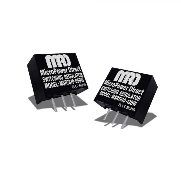 디바이스마트,전원/파워/배터리 > DC-DC 컨버터 모듈 > 강하형 모듈(실장) > 비절연 스위칭 모듈,MPD,MSR7810-12BW,비절연 PoL 모듈 / 16~36V 입력 / 12V/1A 출력 / 11.6mm x 7.55mm x 10.16mm / MSR7810-12W 대체용