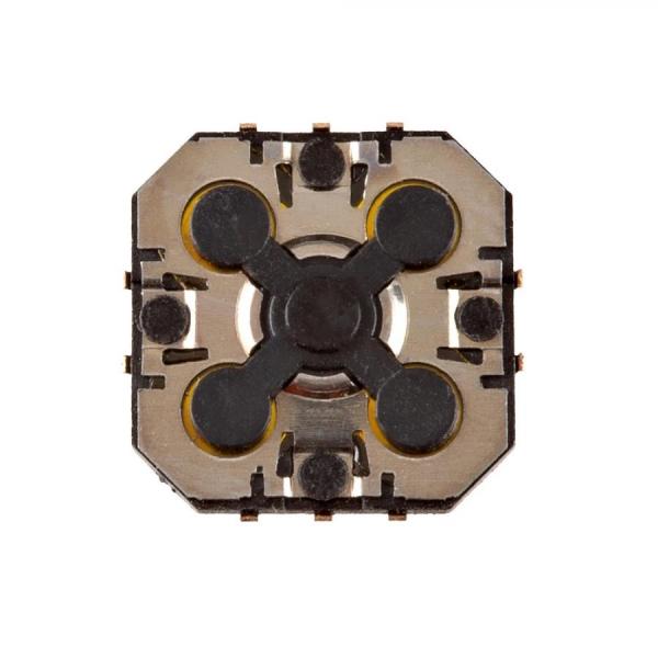 디바이스마트,MCU보드/전자키트 > 버튼/스위치/제어/RTC > 버튼/스위치/조이스틱,SparkFun,Multi-Directional Switch 5 Position - D-Pad (SMD) [COM-26850],5방향 패드 / 정격: 12VDC, 100mA / 접촉 저항: 최대 80mΩ / 크기: 10.5 x 10.5 x 1.7mm