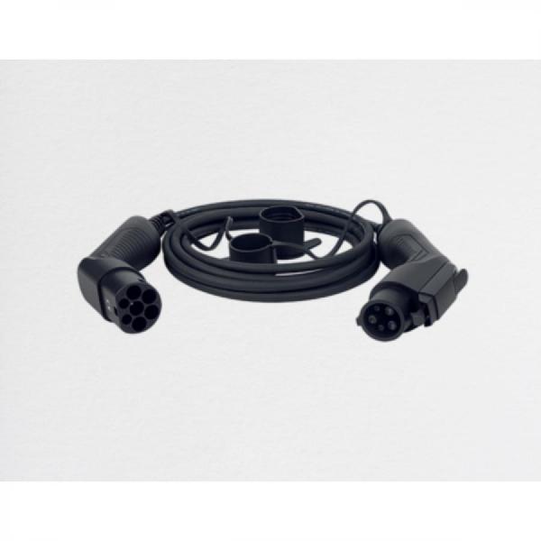 디바이스마트,EV 전기차/캠핑카/그린에너지 > 배터리/충전기/인버터 > EV 전기차 충전기,Besen,EV 전기차 충전 케이블 5M 3.6KW (Type 2 to Type 1),베센 / 전기차 커넥터 케이블 / AC 1상(단상) / 3.6kW (16A 1P) / 길이 5M / TPU / Type 1: J1772 / Type 2 IEC 62196-2