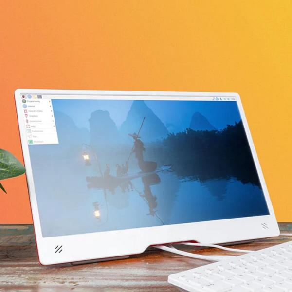 디바이스마트,오픈소스/코딩교육 > 라즈베리파이 > 라즈베리파이 디스플레이,라즈베리파이,[공식 정품] 라즈베리파이 15.6인치 모니터 Red/White (Raspberry Pi Monitor),SC0940 / 라즈베리파이 재단 공식 15.6인치(16:9) IPS Full HD(1920 × 1080) 모니터 / 라즈베리파이로 전원 공급 가능, VESA 마운팅홀 지원 / 5V 1.5A 입력(USB-C) (라즈베리파이5용 USB-C 아답터 호환) / 안티글레어, 16.2M 컬러뎁스, 250nit / HDMI 1.4 포트, 3.5mm 스테레오잭, 2 x 1.2W 내장 스피커