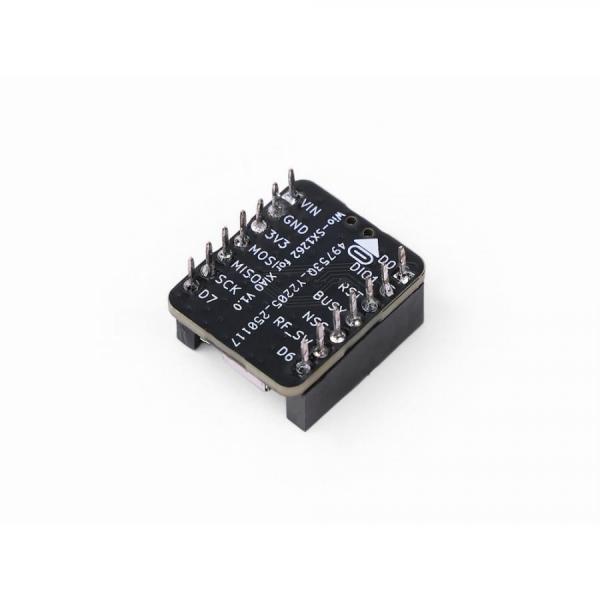 디바이스마트,오픈소스/코딩교육 > 파이썬/IoT 개발 보드 > Seeedstudio XIAO > XIAO 모듈/확장보드,Seeedstudio,Wio-SX1262 for XIAO [113010003],고성능 LoRa 모듈 / Semtech SX1262 칩 기반 / 868/915MHz 대역 지원 / 출력 전력 : 최대 22dBm @862-930MHz