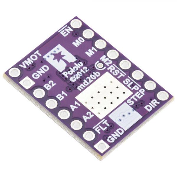 디바이스마트,기계/제어/로봇/모터 > 모터드라이버 > 스텝모터 드라이버 > 바이폴라 스텝모터 드라이버,Pololu,TB67S581FNG Stepper Motor Driver Carrier #2988,조정 가능한 전류 제한, 과전류 및 과열 보호, 6개의 마이크로 스텝 분해능 제공 / 공급 전압 : 8.2V ~ 44V / 최대 약 1.5A 공급