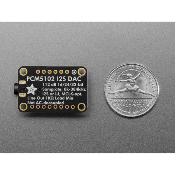 디바이스마트,MCU보드/전자키트 > 센서모듈 > 소리/음성센서,Adafruit,Adafruit PCM5102 I2S DAC with Line Level Output - 112dB SNR [ada-6250],PCM5102 버전 / PCM5100, PCM51102 서로 호환 가능 / 샘플링 주파수 8kHz ~ 384kHz / 3~5VDC 전원 공급 / 동적 범위 : 112dB
