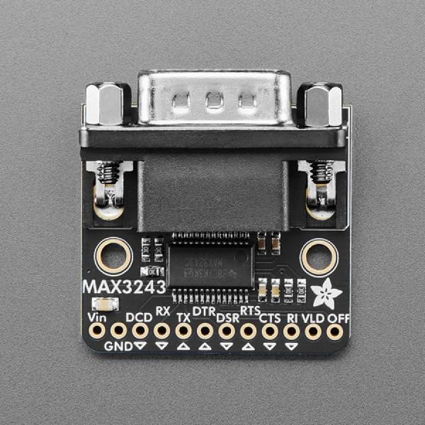 디바이스마트,MCU보드/전자키트 > 개발용 장비 > USB/RS232/RS485 컨버터,Adafruit,Adafruit RS232 Full Breakout with DE9-M [ada-6253],MAX3243 사용 / DE9-M 수 핀 커넥터 납땜 / V ~ 5.5V VCC 공급으로 작동 / 최대 250kbit/s까지 작동