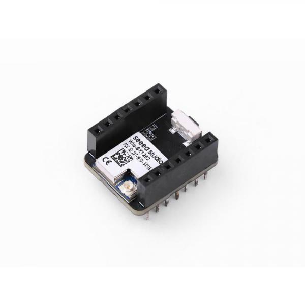 디바이스마트,오픈소스/코딩교육 > 파이썬/IoT 개발 보드 > Seeedstudio XIAO > XIAO 모듈/확장보드,Seeedstudio,Wio-SX1262 for XIAO [113010003],고성능 LoRa 모듈 / Semtech SX1262 칩 기반 / 868/915MHz 대역 지원 / 출력 전력 : 최대 22dBm @862-930MHz