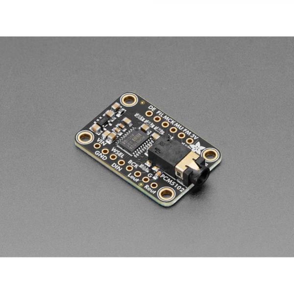 디바이스마트,MCU보드/전자키트 > 센서모듈 > 소리/음성센서,Adafruit,Adafruit PCM5102 I2S DAC with Line Level Output - 112dB SNR [ada-6250],PCM5102 버전 / PCM5100, PCM51102 서로 호환 가능 / 샘플링 주파수 8kHz ~ 384kHz / 3~5VDC 전원 공급 / 동적 범위 : 112dB