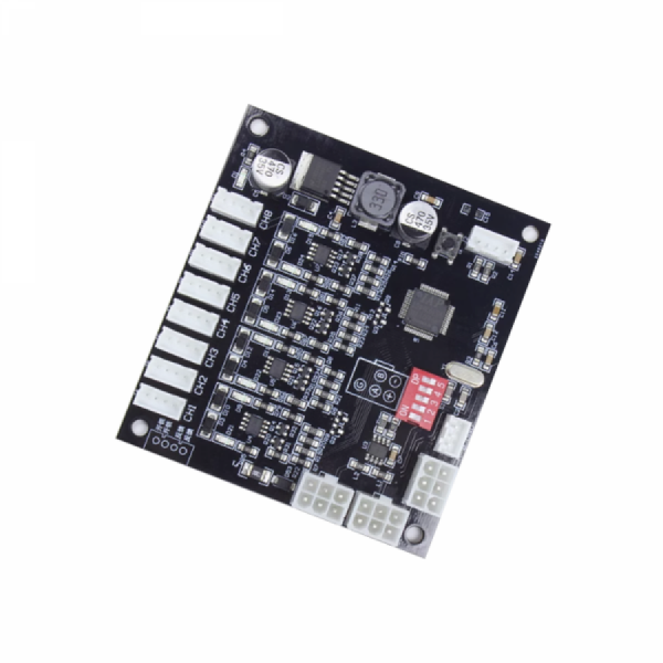 디바이스마트,기계/제어/로봇/모터 > 모터류 > 특수모터 > 솔레노이드,(주)제이케이이엠씨,JK-XG-RS485-8CH 범용 RS485 TTL 8채널 솔레노이드 잠금장치 제어기,JK-XG 시리즈 잠금장치 8개를 RS485 또는 TTL 신호로 제어 가능