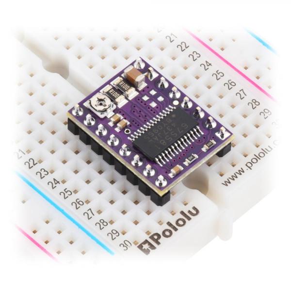 디바이스마트,기계/제어/로봇/모터 > 모터드라이버 > 스텝모터 드라이버 > 바이폴라 스텝모터 드라이버,Pololu,TB67S581FNG Stepper Motor Driver Carrier #2988,조정 가능한 전류 제한, 과전류 및 과열 보호, 6개의 마이크로 스텝 분해능 제공 / 공급 전압 : 8.2V ~ 44V / 최대 약 1.5A 공급