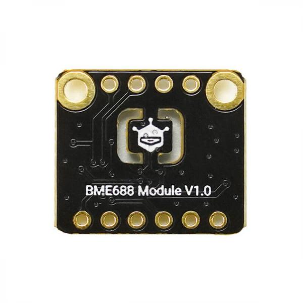 디바이스마트,MCU보드/전자키트 > 센서모듈 > 온도/습도,DFROBOT,Fermion: BME688 AI 환경 센서(VOC, 온도, 습도, 압력) [SEN0629],고정밀 MEMS 센서 / I2C/SPI 통신 프로토콜 활용 / 작동 전압: 3.3–5V DC / 동작 전류 : 5mA