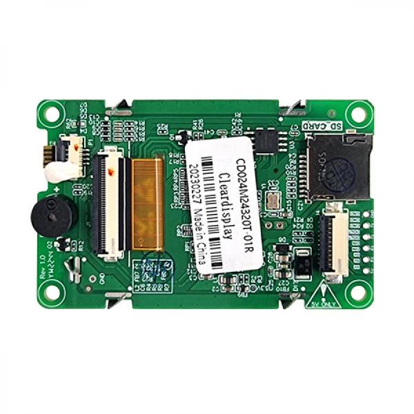 디바이스마트,LED/LCD > LCD COLOR > UART LCD/HMI LCD,클리어디스플레이,2.4인치 터치 LCD CD024M24320T-01R,2.4inch, 240*320, 5V