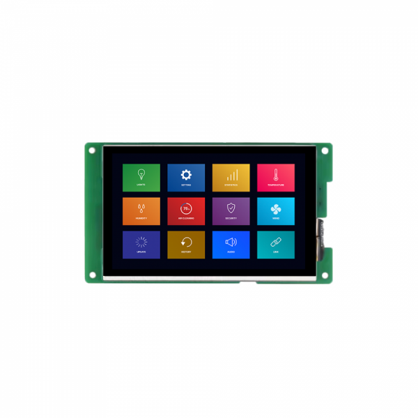 디바이스마트,LED/LCD > LCD COLOR > UART LCD/HMI LCD,클리어디스플레이,5인치 터치 LCD CD050M80480T-02R,M Series, 5.0inch, 800 x 480  Openframe, TN
