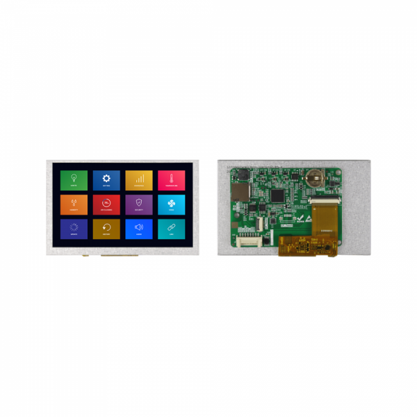 디바이스마트,LED/LCD > LCD COLOR > UART LCD/HMI LCD,클리어디스플레이,5인치 LCD CD050M80480T-04N,M Series, 5.0inch, 800 x 480  Openframe, TN