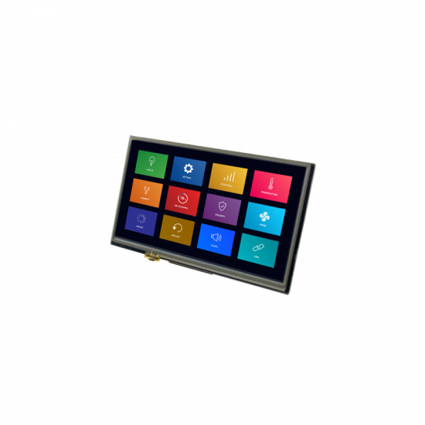 디바이스마트,LED/LCD > LCD COLOR > UART LCD/HMI LCD,클리어디스플레이,7인치 LCD CD070M80480T-04N(500cd),M Series, 7.0inch, 800 x 480  Openframe, TN,500cd