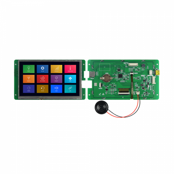 디바이스마트,LED/LCD > LCD COLOR > UART LCD/HMI LCD,클리어디스플레이,7인치 터치 LCD CD070M80480T-05C(250cd),M Series, 7.0inch, 800 x 480  Openframe, TN