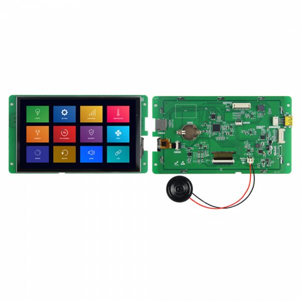 디바이스마트,LED/LCD > LCD COLOR > UART LCD/HMI LCD,클리어디스플레이,7인치 터치 LCD CD070M80480T-05R(250cd),M Series, 7.0inch, 800 x 480  Openframe, TN