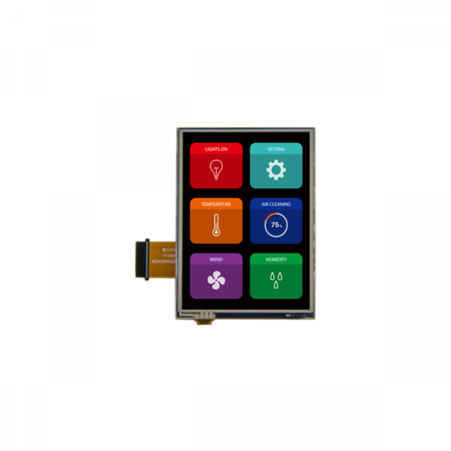 2.8인치 터치 LCD CD028CFS24320T-01R