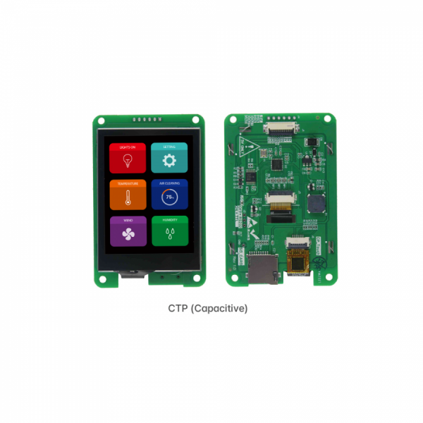 디바이스마트,LED/LCD > LCD COLOR > UART LCD/HMI LCD,클리어디스플레이,2.8인치 터치 LCD CD028S24320T-02C,S Series, 2.8인치, 240*320,  Openframe, TN, RTP,CTP