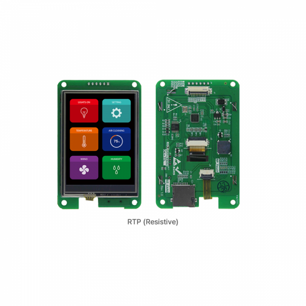 디바이스마트,LED/LCD > LCD COLOR > UART LCD/HMI LCD,클리어디스플레이,2.8인치 터치 LCD CD028S24320T-02R,S Series, 2.8인치, 240*320,  Openframe, TN, RTP,CTP