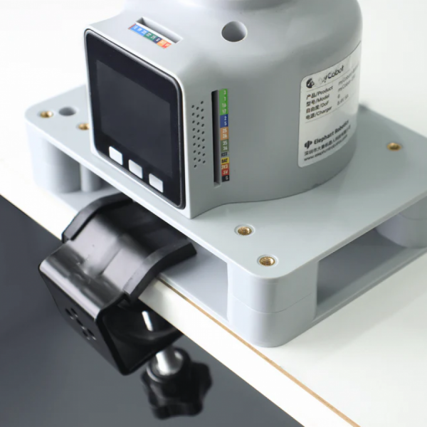 디바이스마트,오픈소스/코딩교육 > 코딩교육 키트/로봇 > WLKATA/myCobot 로봇팔,Elephant Robotics,my시리즈 전용 G Shape Base V2.0 [4010700036],myCobot, myPalletizer, mechArm, myBuddy 호환 / 로봇 팔 고정 / 무게 : 100g / 사이즈 : 174.8*166*31