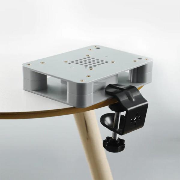 디바이스마트,오픈소스/코딩교육 > 코딩교육 키트/로봇 > WLKATA/myCobot 로봇팔,Elephant Robotics,my시리즈 전용 G Shape Base V2.0 [4010700036],myCobot, myPalletizer, mechArm, myBuddy 호환 / 로봇 팔 고정 / 무게 : 100g / 사이즈 : 174.8*166*31