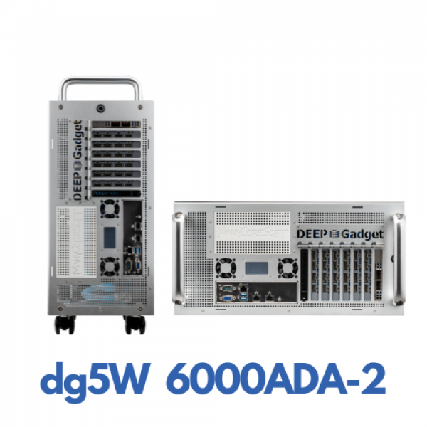 디바이스마트,컴퓨터/모바일/가전 > 데스크탑ㆍ서버 > 서버,울랄라랩,액체냉각서버 [dg5W-6000ADA-2],랙형 / AMD / 라이젠 스레드리퍼 PRO 7965WX (4.2GHz) / 24코어 / CPU 1개 / ASUS WRX90E / DDR5 / 256GB / Registered (Buffered) / ECC / 2TB(SSD) / 2000W / 전원공급기: 1개 / NVIDIA RTX 6000ADA × 2 / 수랭식 냉각 시스템