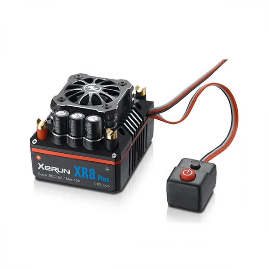 최고급 1/8차량용 150A 변속기 XeRun XR8 plus 1/8 차량용 센서드 브러시리스 변속기