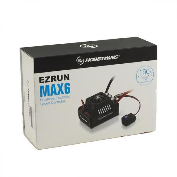 디바이스마트,기계/제어/로봇/모터 > 교육/취미로봇 > RC > RC ESC/전자변속기,Hobbywing,EZRUN MAX6-V3 (8셀 리포까지 지원/160A) 센서리스 변속기(1/6,1/7 차량용 및 1/8 큰차용 ),하비윙 / 1/6 Touring Car/Buggy/Truck / 품목코드:30105000